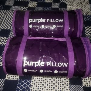 Two like new Purple Pillows